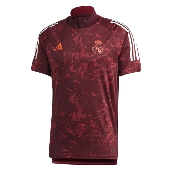 Trainingsshirt Real Madrid 2020-21 Burgund